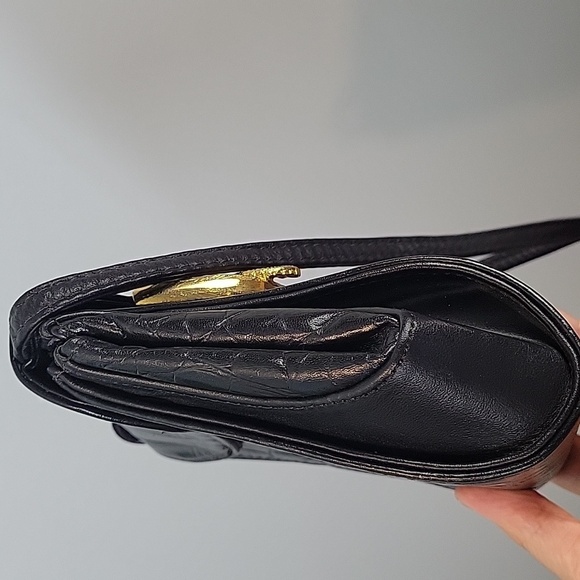 Karam Handbags Inc. Gold Lizard crossbody bag - Picture 7 of 15